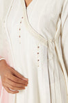 Ivory Cotton Silk Angrakha Set