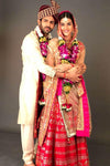 Kriti Sanon In Pink Gota Patti Embroidered Lehenga with Double Dupatta