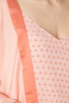 Peach Moss Cotton Sharara Set