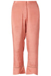 Rose Pink Chanderi Kurta Set