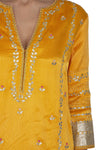 Saffron Kurta Set - devnaagri