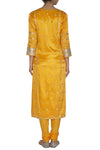 Saffron Kurta Set - devnaagri