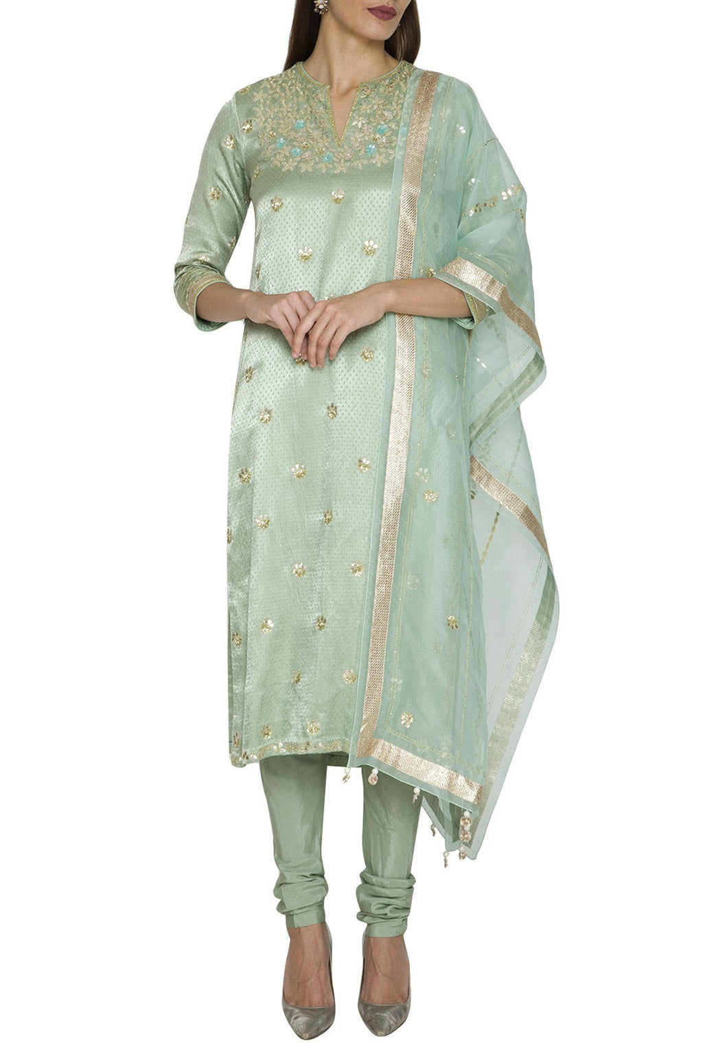 Sage Green Kurta Set
