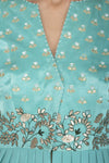 Aqua Sharara and Kurta - devnaagri