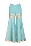 Aqua Sharara and Kurta - devnaagri