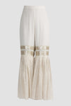 Shivani Raina in Ivory Kurta And Sharara With Saffron Dupatta